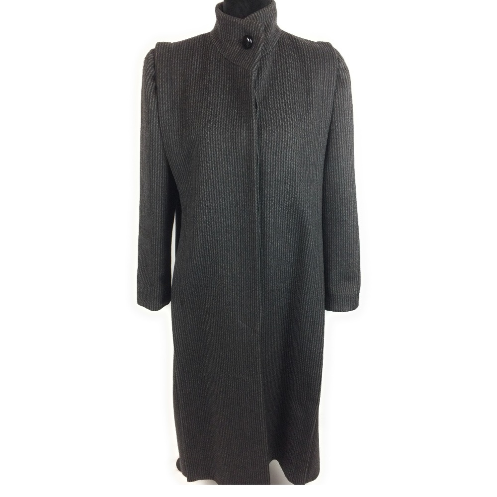 Womens Karen Winter PeaCoat 6 Button Size M